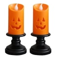 thumbnail image 1 of Candle Light Halloween Lights Eco-Friendly Plastic LED Lights Flameless Candle Lamp For Halloween Decorations, 1 of 2