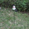 thumbnail image 4 of ToyKingdee Solar Christmas Lawn Light, Santa Claus Garden Stake with Metal Snowman Sign, Waterproof Outdoor Decor for Yard Pathway Patio, Festive Holiday Lighting, 4 of 9