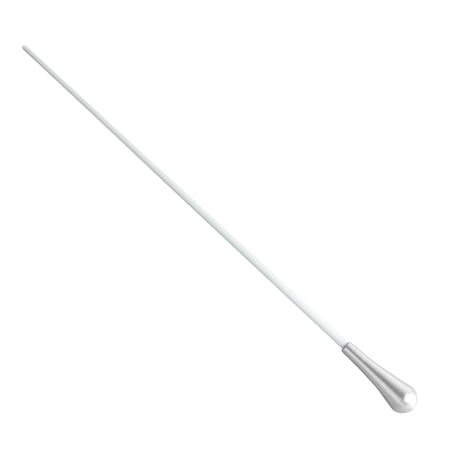Riousery Conducting Baton Metal Lightweight Professional Orchestras Choirs Conductor Band for Stage Performances 15.35 inches / 39 cm, Silver