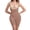 Pink, variant on Shapewear Bodysuit for Women Tummy Control Open Bust Body Shaper Slimmer Shaping