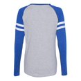 thumbnail image 3 of LAT - Women's Fine Jersey Mash Up Long Sleeve T-Shirt - 3534, 3 of 5