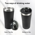 thumbnail image 5 of Ozark Trail 22 oz Stainless Steel Insulated Tumbler, Black, 5 of 17