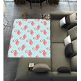 thumbnail image 1 of ECZJNT Flamingo Bird Pattern Area Rugs 2 x 3ft Floor Carpet Mat for Living Dinning Room Bedroom Kitchen Hallway Office Decor, 1 of 6