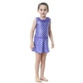 thumbnail image 2 of Muslim Islamic Girl Modest Polka Dot Sleeveless Swimsuit for Seaside Pool (Purple) 90cm D01, 2 of 5