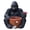 C1 Sitting Chimp, variant on YIQMI Removable Black Brown Lying Dog Garden Statue with Solar LED Lamp, Outdoor Resin Brick Pattern Planter with Welcome Sign for Patio, Lawn, Porch