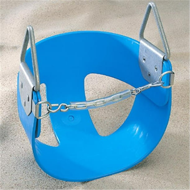 Residential Polymer Tot Half Bucket Seats Blue