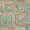 Rust/Aqua, variant on SAFAVIEH Sahara Philander Geometric Squares Area Rug, Rust/Aqua, 5' x 8'