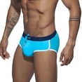 thumbnail image 3 of Kakii Men's Quick Dry Swim Briefs Bikini Swimsuit Board Shorts with Adjustable Drawstring, 3 of 7