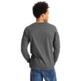 thumbnail image 2 of Hanes 5186 Long-Sleeve Shirt - Comfort & Style in Sustainable Cotton, 2 of 3