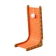 thumbnail image 4 of Rascador para gatos en forma de L, cama rascadora, artículos para mascotas, alfombra rascadora naranja, 4 of 9