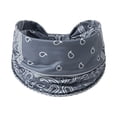 thumbnail image 4 of Diadema ancha para mujer, banda para el sudor, envolturas antideslizantes para el cabello, diadema deportiva bohemia Estilo G, 4 of 8