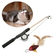 thumbnail image 4 of Cat Toys, Funny Cat Stick Telescopic Interactive Flexible Bite Resistant   For Cats Saury + Fishing Rod,Red Fish + Fishing Rod,Grass Carp + Fishing Rod, 4 of 8