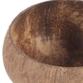 thumbnail image 3 of FOLOYORI Bol de Rangement Bol à Noix de Coco Bol à Fruits Brun Clair Naturel 1 Ensemble, 3 of 5