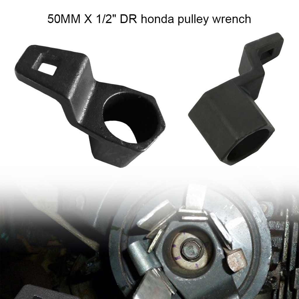 50mm Pulley Wrench Holder Tool Removal Holding For Honda and Acura