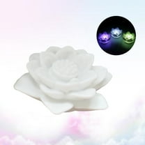 Dytern Party 4pcs Changing LED Floating Lotus Flower Romantic Lamp Night Light for Wedding Party Bar Decoration(Colorful)