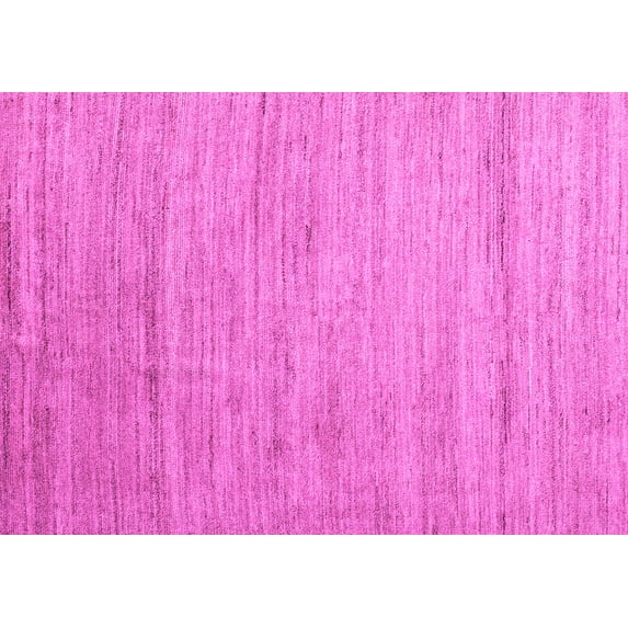 Ahgly Company Indoor Rectangle Abstract Pink Modern Area Rugs, 5' x 7'