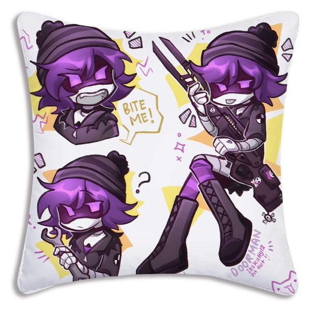 M-murder-Fundas de almohada para Drones, cubierta de cojín de felpa corta con estampado de doble cara, decoración de sofá de dibujos animados para el hogar