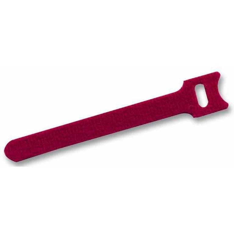 Belt ties re-usable - Length 500 mm - 2 Holes - PE Red