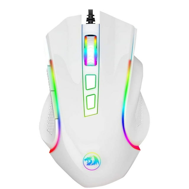 Mouse Gamer Redragon M607 W Griffin White Redragon M607W