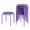 Purple, variant on VECELO 11.8" H 6-Piece Stacking Stools for Classroom, Decoration Flexible Seating for Home, Classroom, Red