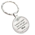 thumbnail image 2 of Personalized Keychain for Women Men - Custom Engraved Gift for Birthday Christmas Anniversary, Durable Stainless Steel Key Ring for Keys Backpacks Purses, 2 of 8