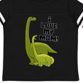 thumbnail image 4 of Inktastic I Love My Mom with Baby and Mommy Brontosaurus Boys or Girls Toddler T-Shirt, 4 of 5