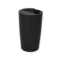 thumbnail image 1 of Bewildely Taza de café de fibra de trigo, taza de agua para leche con tapa, para el hogar, para el coche, suave, de gran capacidad, para beber, para Cocina y Comedor Negro Bewildely  HA081604-02, 1 of 6