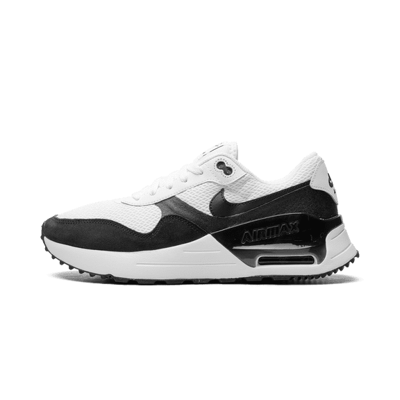 NIKE MENS AIR MAX SYSTM "'White Black'" DM9537 103 DM9537 103 from Stadium Goods