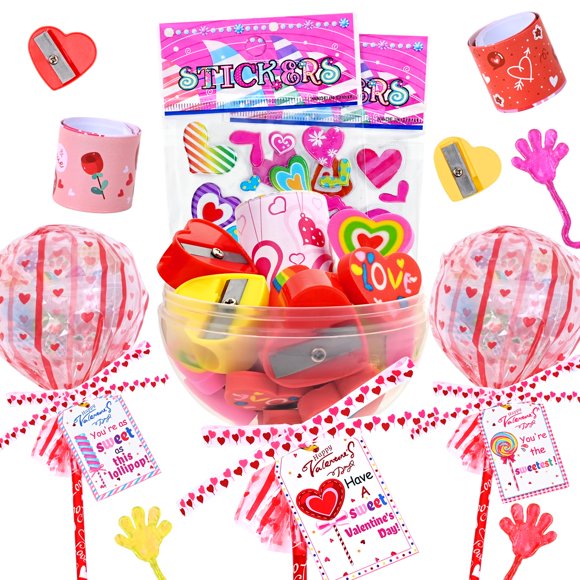 Set de papelería Waipfaru para regalos de San Valentín, paquete de 24