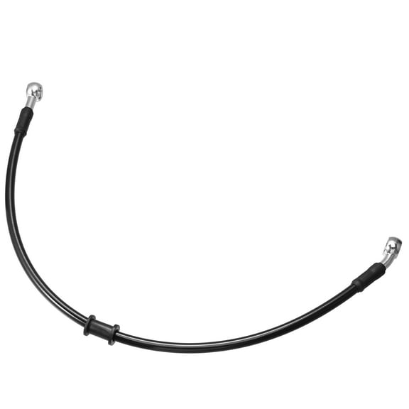 50cm 19.69" 10mm Motorcycle ATV Dirt Bike Brake Clutch Oil Hoses Line Pipe Clutch Throttle Gas Line Fuel Pipe Black