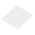 200 Capsules SelfAdhesive Rubber Furniture Bumper Pads for Doors