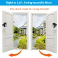thumbnail image 6 of Anti-Theft Video Doorbell Mount No Drill: Blink Door Bell Camera Adjustable Angle Holder - Anti Theft Video Door Bell Mounting Bracket Door Security Apartment Essentials, Easy to Install, 6 of 9