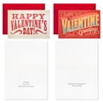 thumbnail image 4 of Tarjetas de San Valentín Hallmark Bold Type, paquete de 24, 13 x 18 cm, 4 of 8