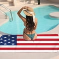 thumbnail image 7 of GZHJMY Beach Towel for Women Girls, American Flag Bath Towel, Oversized Lightweight Sport Towel, 31x51 Inch, 7 of 7