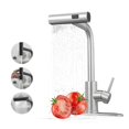 thumbnail image 1 of Grifo de cocina JOOM con pulverizador desplegable de acero inoxidable, 1 of 8