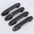 thumbnail image 4 of Car Door Handle Cover Trim for Jetour Traveler 2023 2024 Accessories Carbon Fiber, 4 of 5