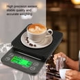 thumbnail image 3 of Báscula Electrónica, Báscula De Café Por Goteo De Alta Precisión Negra Para Uso Doméstico EOTVIA Drip Coffee Scale, 3 of 8
