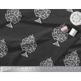 thumbnail image 3 of Soimoi Rayon Crepe Fabric Dot,Leaves & Floral Block Fabric Prints by Yard 46 Inch Wide, 3 of 3