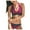 Hot Pink, variant on Elainilye Fashion Womens Bikini Swimsuits Non-Positioning Feature Retro Printed Strappy Bikini Swimsuit,Blue