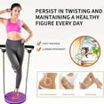 thumbnail image 6 of Loovey Waist Twister, Lovely Waist Sculptor Twist, Lovely Twist Machine Exercise, Waist Twister Board, Twister Exercise for Waist, Body Shaping Waist Twisting Disc for Legs, 6 of 8