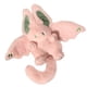 thumbnail image 3 of Conejo de peluche suave y lindo con relleno de algodón PP, diseño de alas y cola larga, juguete de peluche para niños y adultos, color rosa, 3 of 12