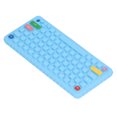 thumbnail image 4 of Juguete para la dentición del bebé, teclado de dentición suave de silicona, juguete masticable para niños pequeños tipo C, 4 of 9
