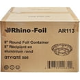 thumbnail image 1 of Rhino-Foil Conteneur Rond en Aluminium de 8 Pouces, 500 Unités, 1 of 1