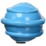 Boss Pet Chomper extra dur & amp; Balle TPR colorée moyenne grinçante et spirale de 3 "- taille jouet