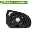 thumbnail image 4 of Unique Bargains Door Wing Left With Heating Mirror Glass Replacement w/ Backing Plate No.87611H7000 for Kia PEGAS 2020-2022, 4 of 6