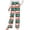 Olive Green, variant on Odeerbi Kids Boys Girls Christmas Pajama Pants Christmas Tree Snowflake Deer Print Sleepwear Bottoms Elastic Waist Sports Pants Loungewear Pants Outside Lantern Pants Hot Pink
