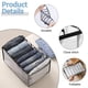 thumbnail image 5 of Organizador de Ropa de Guardarropa Lavable de 6 Piezas, Organizador de Ropa Lavable para Tela Doblada, Almacenamiento de Ropa (2 Grandes + 4 PequeñOs), 5 of 7