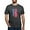 Dark Heather, variant on CafePress - Pepsi Flashback Bubbles Mens Tri Blend T Shirt - Mens Tri-blend T-Shirt