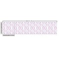 thumbnail image 3 of Ambesonne Purple Stripe Fabric by the Yard Upholstery, Grunge Rhombus Print, 5 Yards, Pale Lavender Soft Pink, 3 of 5