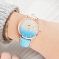 thumbnail image 1 of Dial Watch Premium Fashion Ladies Belt Watch Versatile Student Watch, Azul LingWen 8390615962742, 1 of 1
